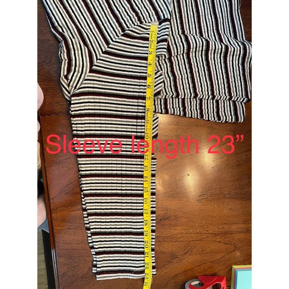 Como Vintage Woman Striped Knit Top (Size 3X) - Picture 9 of 10